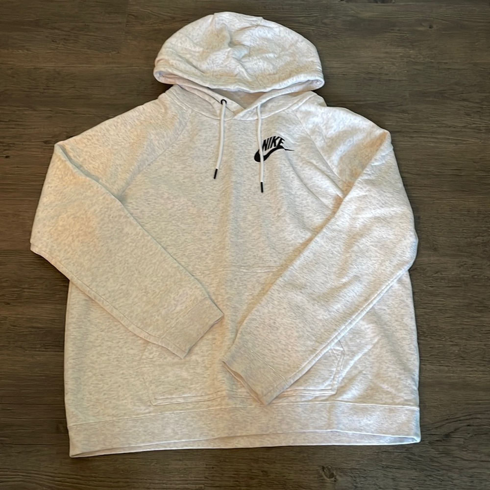 Womens Grey Nike Hoodie. Size L. Lightly worn.